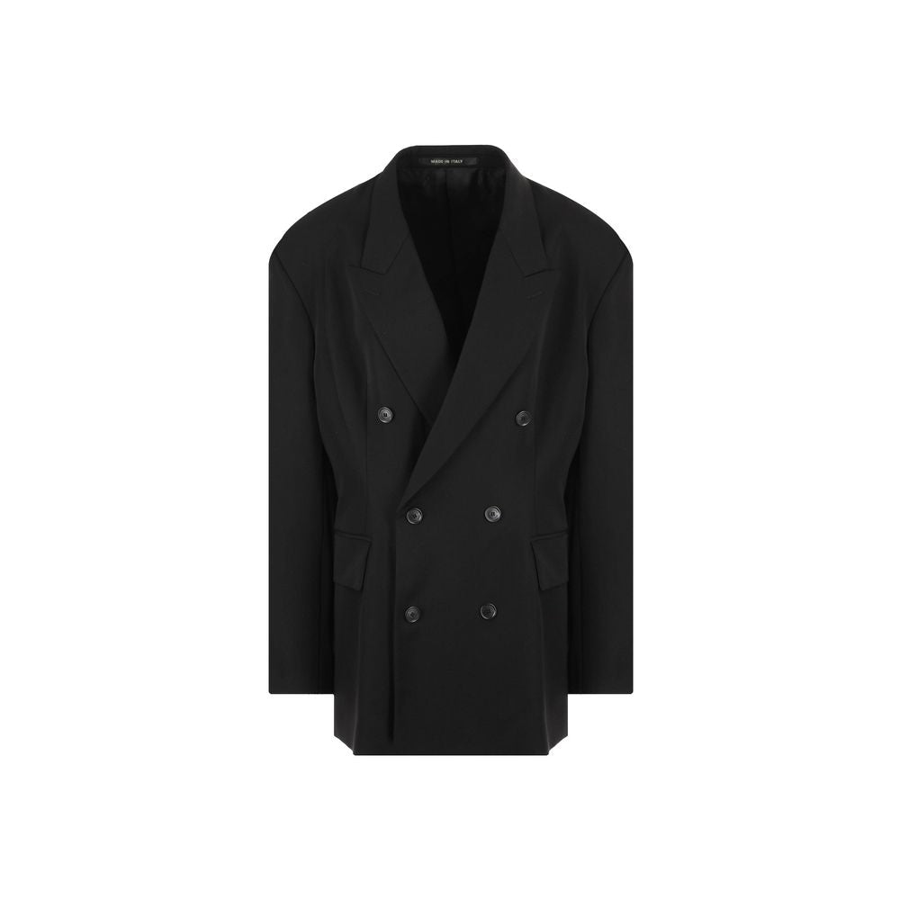 Balenciaga Black Wool women Coat