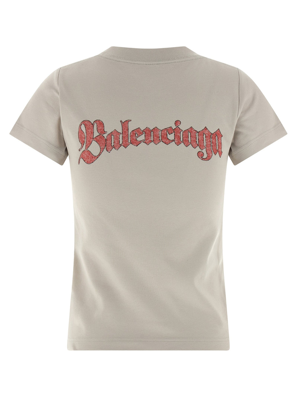Balenciaga Gray Cotton Women's T-Shirt