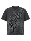 Balenciaga Black Cotton Women's T-Shirt