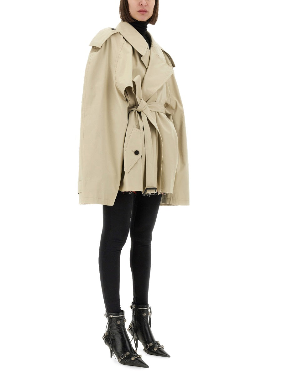 Balenciaga Women Trench Cropped
