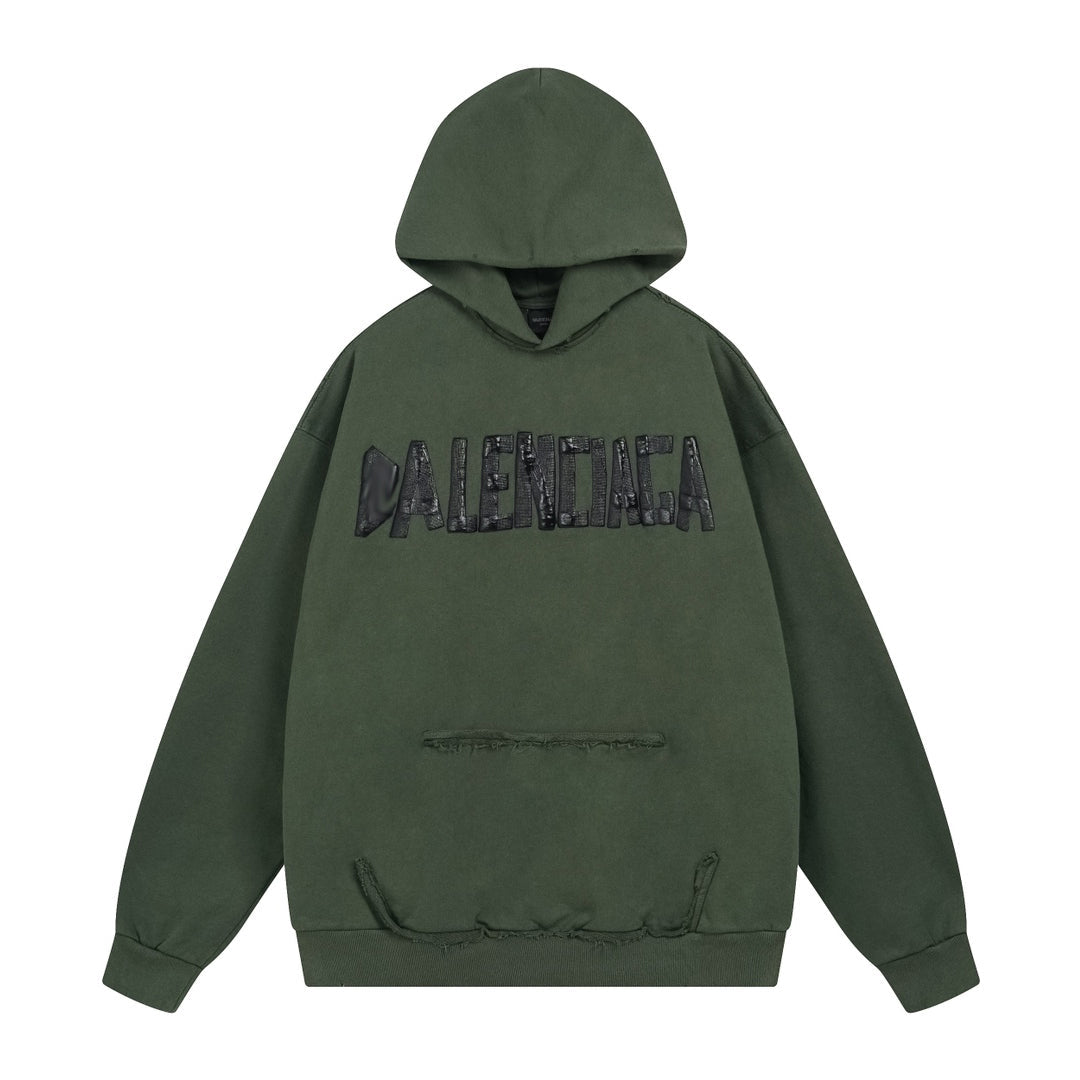 Balenciaga Print LOGO Hoodie