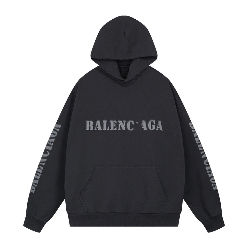 Balenciaga LOGO  Print Hoodie