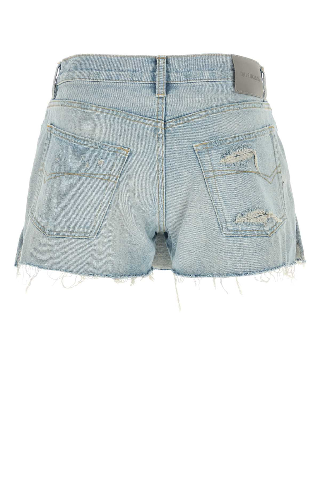 Balenciaga Women Denim Pant-Skirt