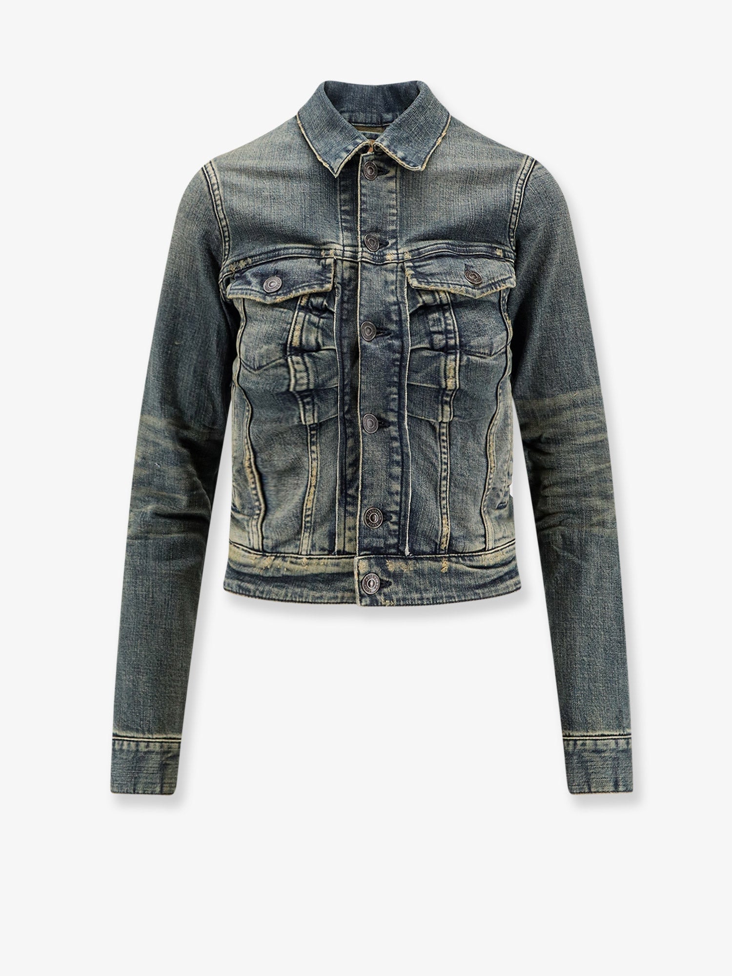Balenciaga Denim Jacket Blue Women
