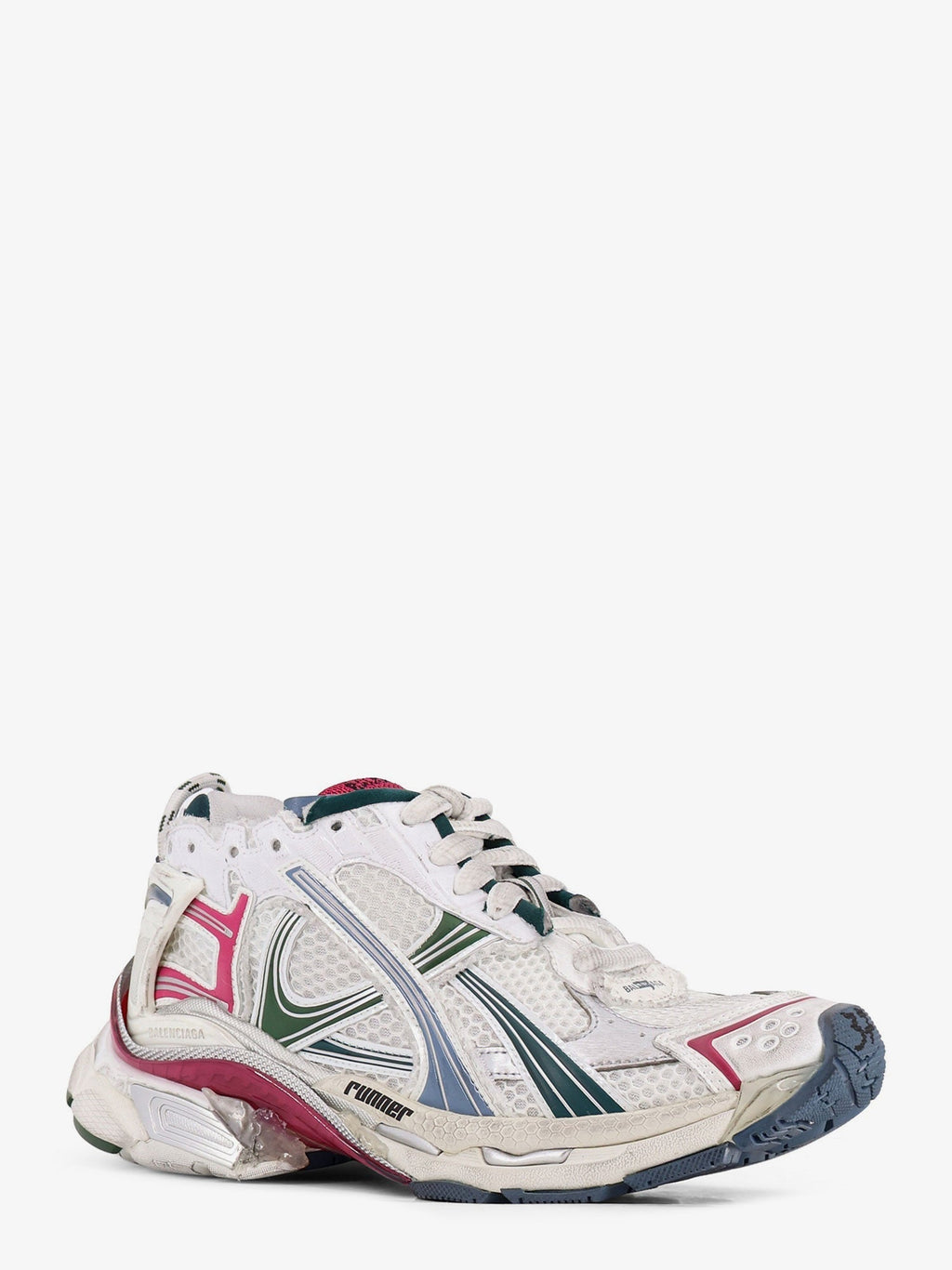 Balenciaga Women Runner Low-Top Mesh Sneakers