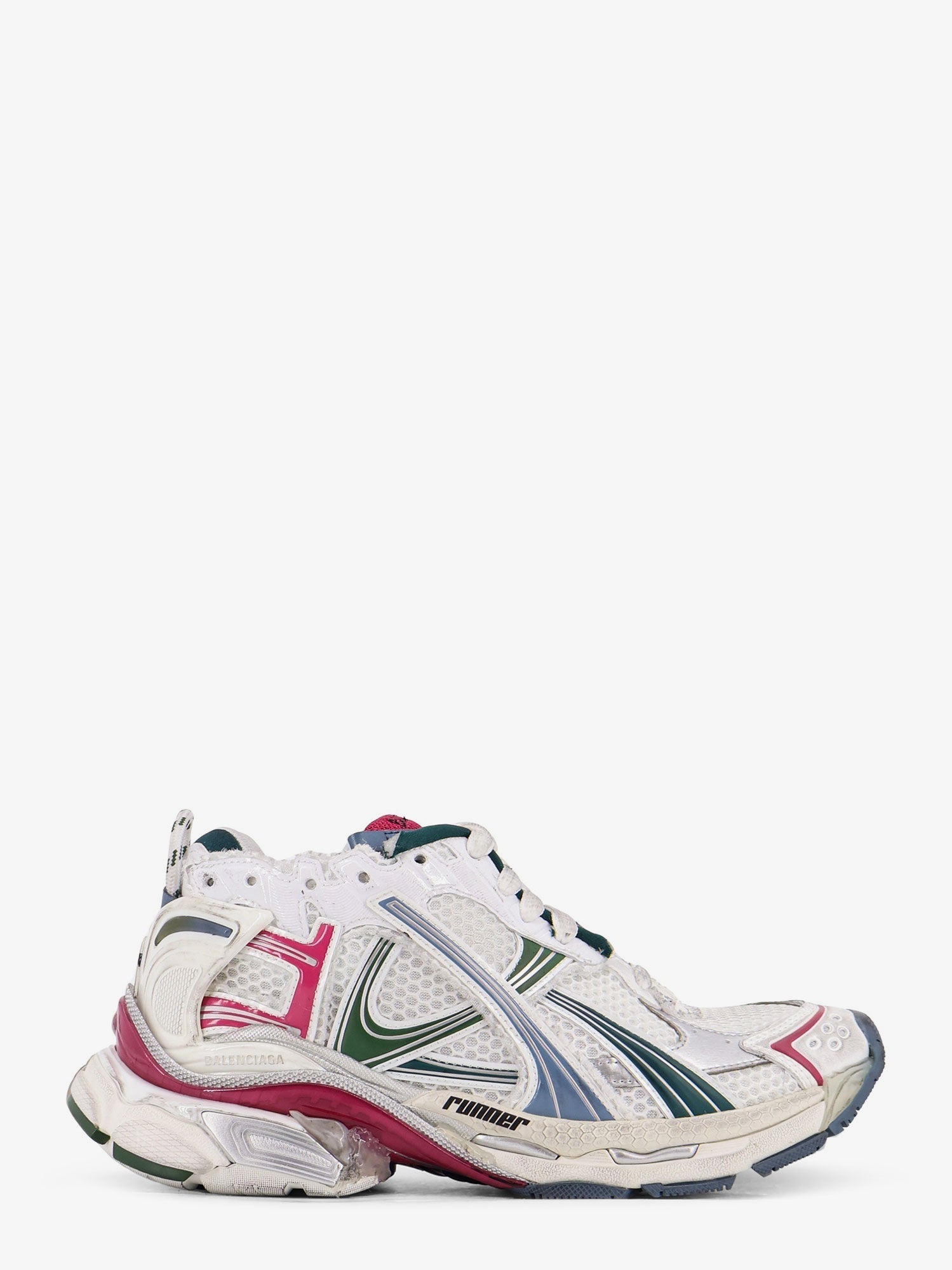 Balenciaga Women Runner Low-Top Mesh Sneakers