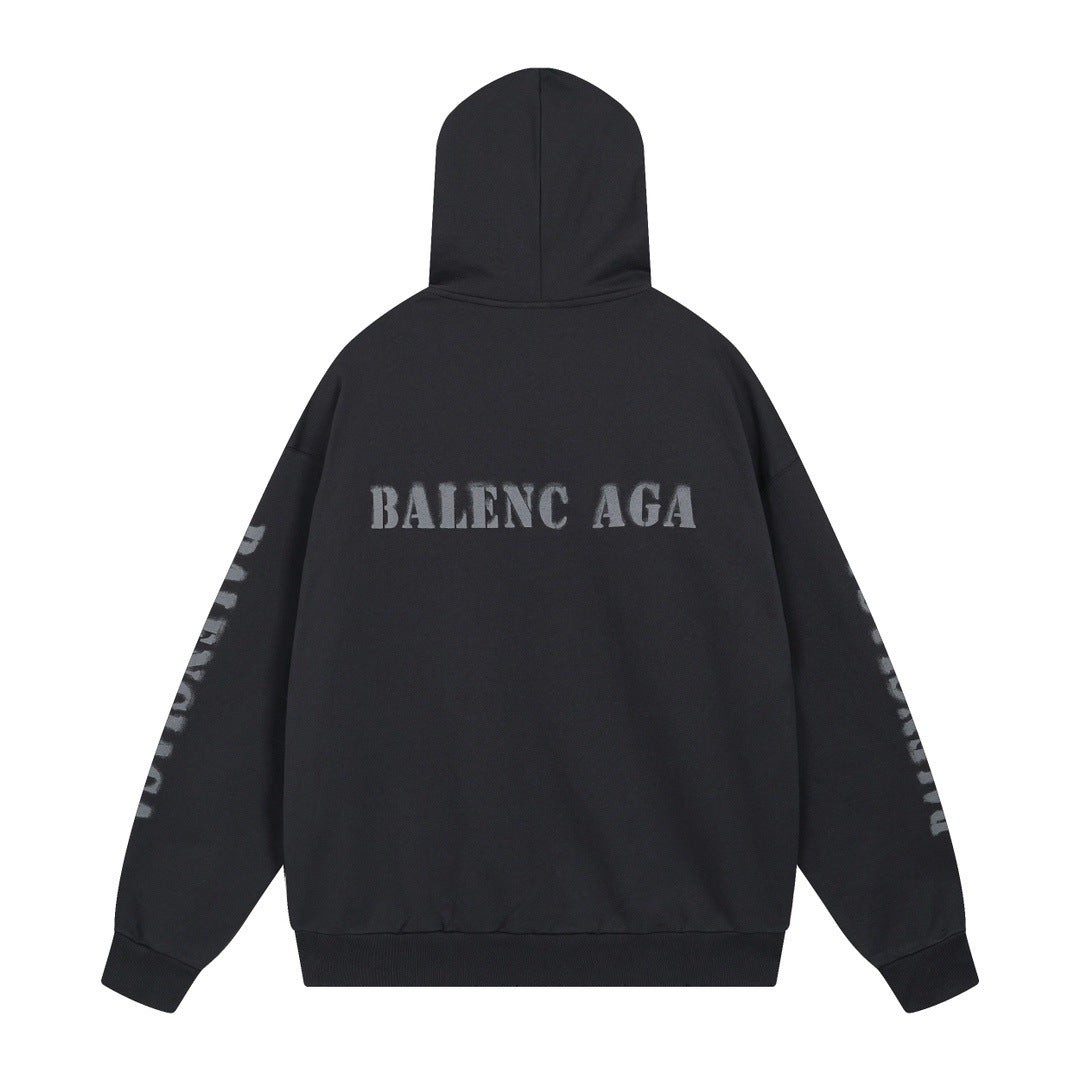 Balenciaga LOGO  Print Hoodie