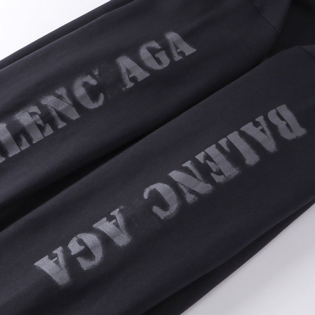 Balenciaga LOGO  Print Hoodie