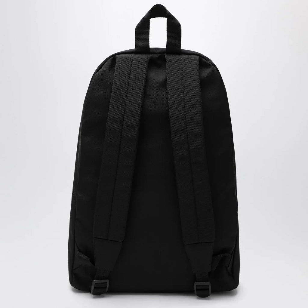 Balenciaga - Black Explorer backpack with logo patch