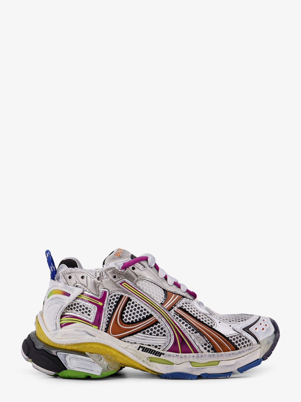 Balenciaga Women Runner Low-Top Mesh Sneakers