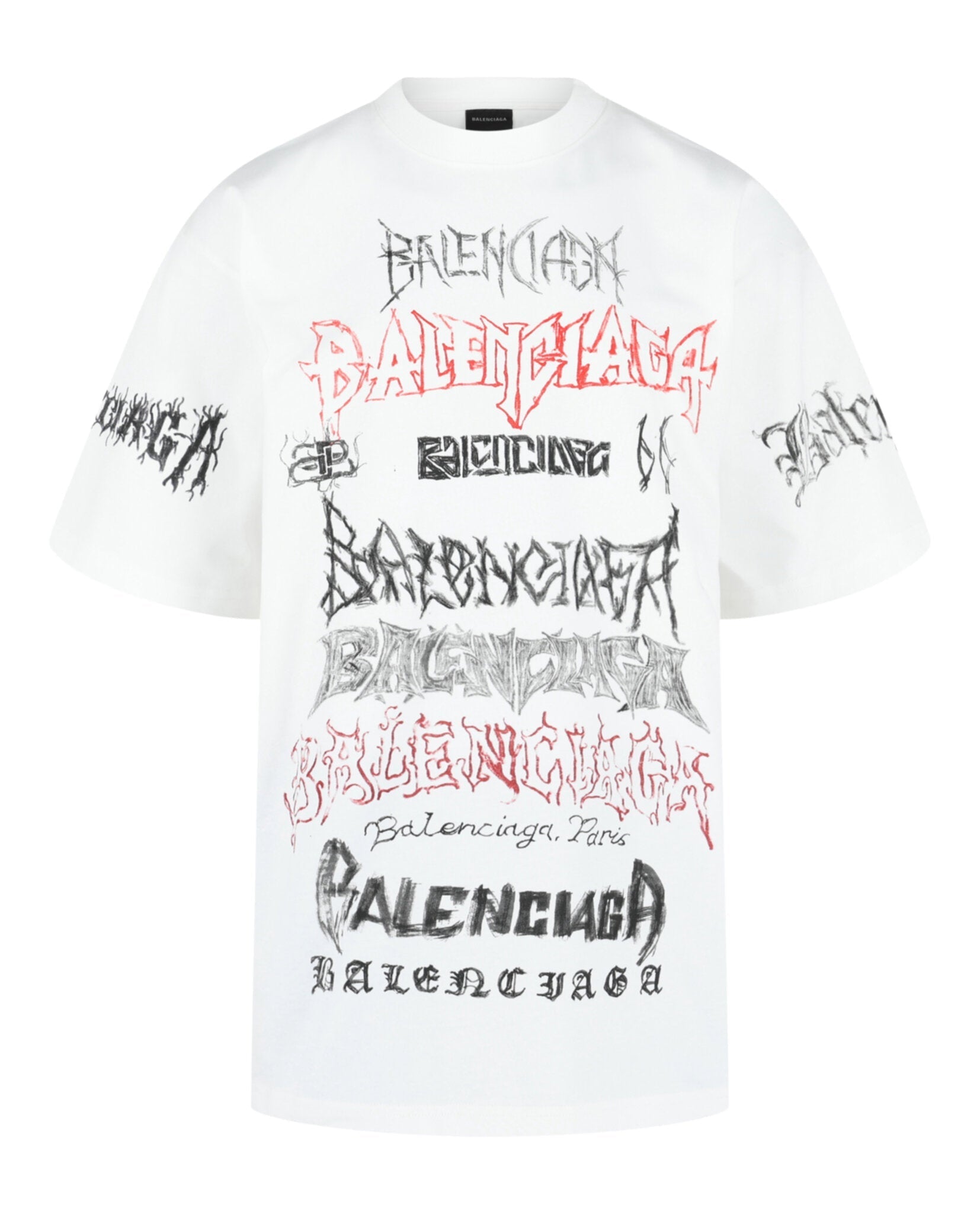Balenciaga Mens DIY Metal T-Shirt
