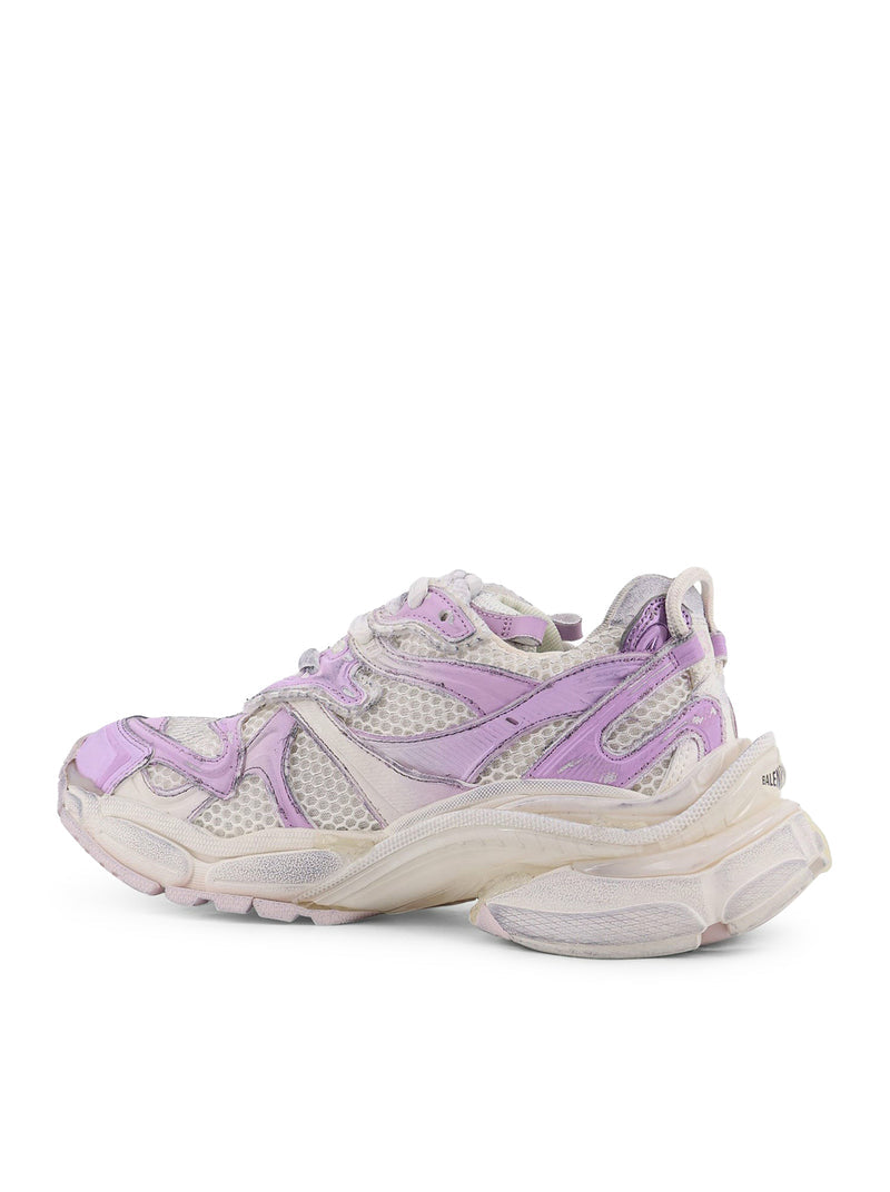Balenciaga Women Runner 2 Sneakers In Nylon And Mesh