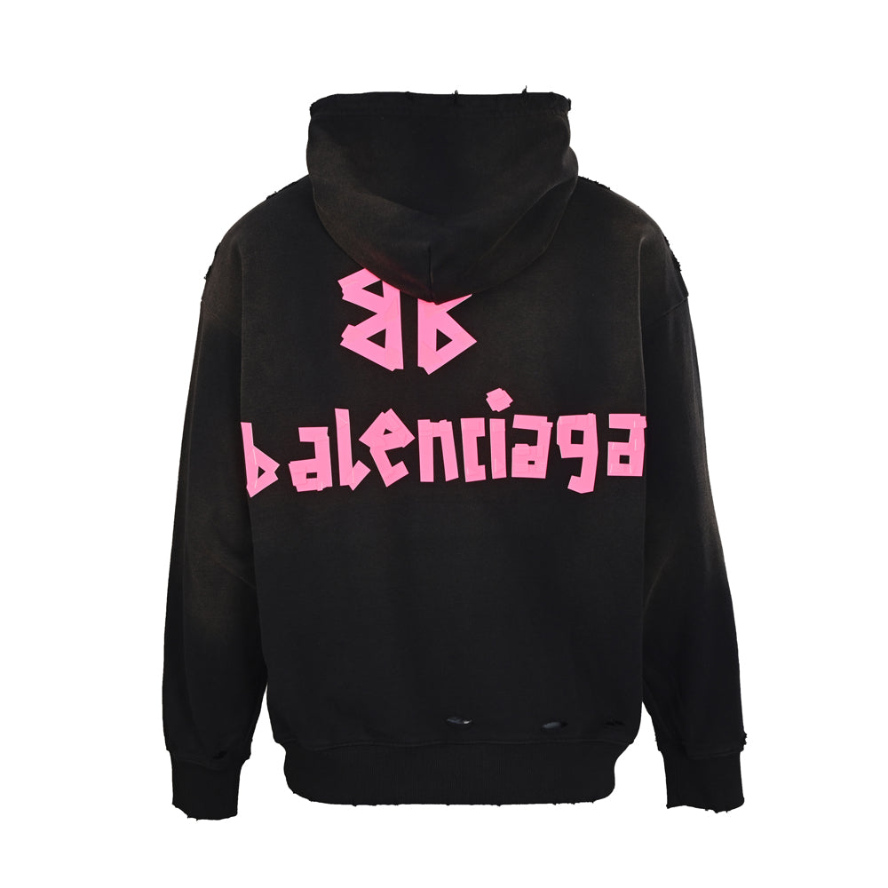 Balenciaga Printed Couple Hoodies