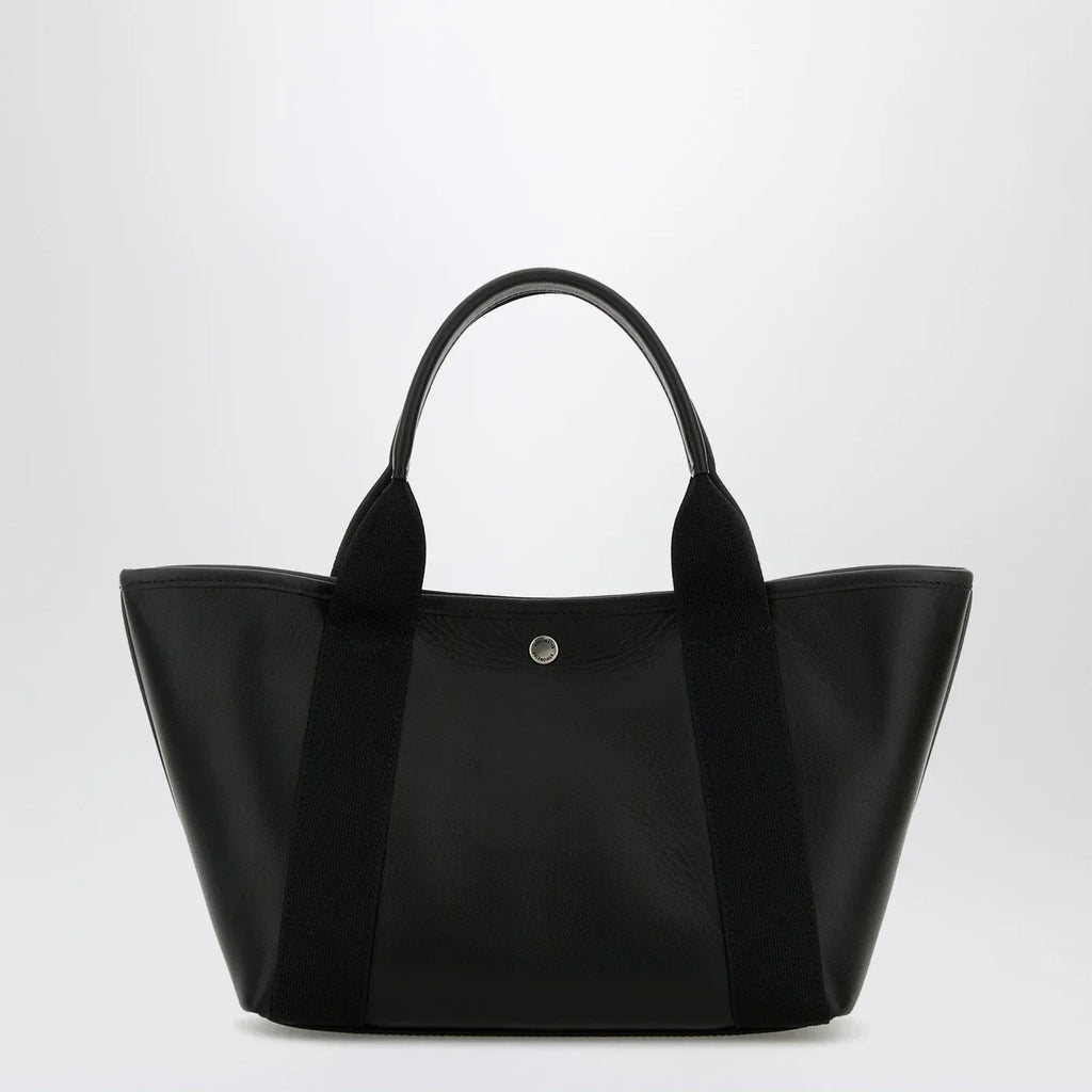 Balenciaga - Biarritz shopping bag in black leather