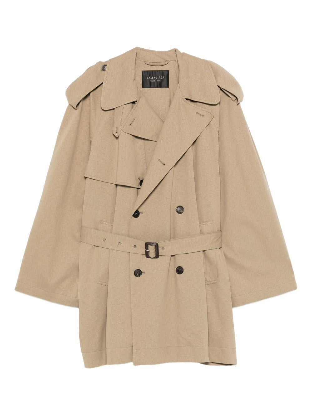 Balenciaga Women Cropped Trench Coat
