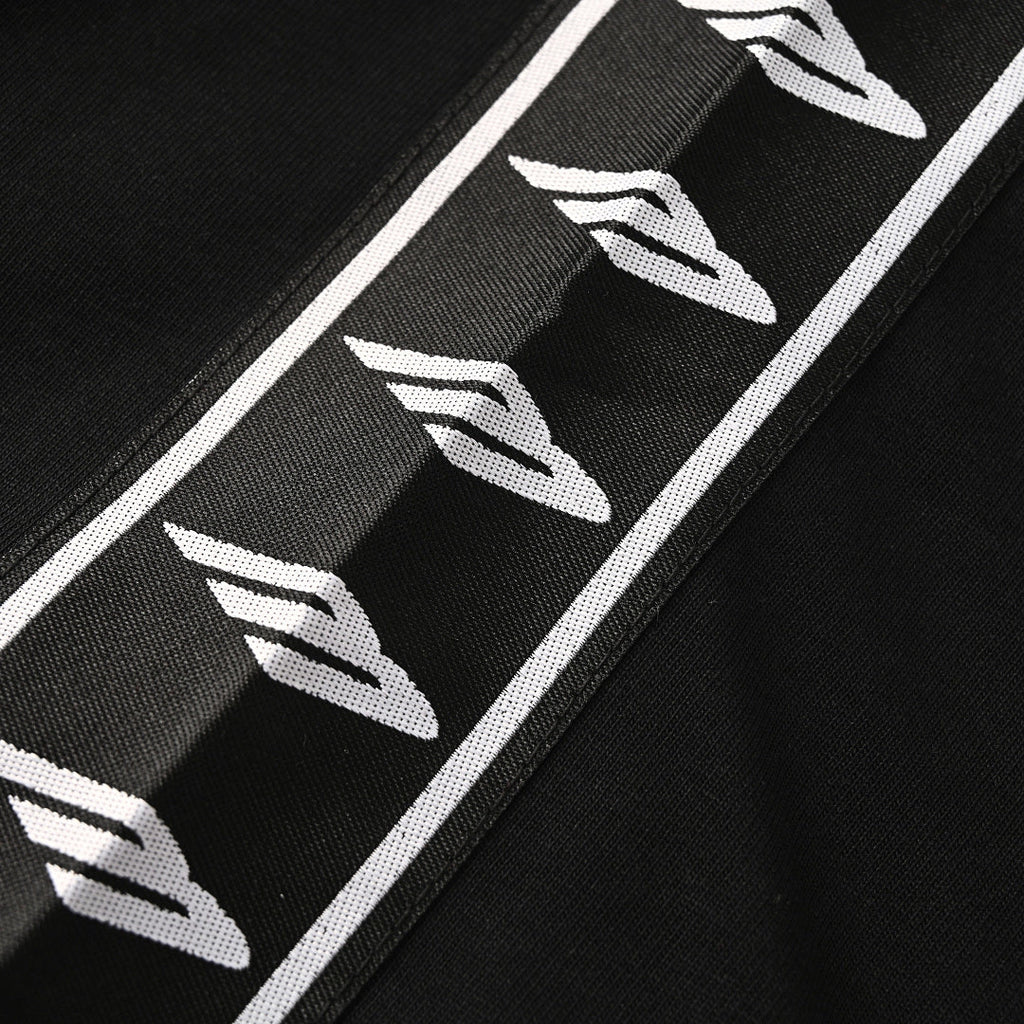 BALENCIAGA 3B Logo-Tape Short-Sleeve T-Shirt