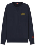 Kenzo Paris Outline Logo Navy Sweatshirt