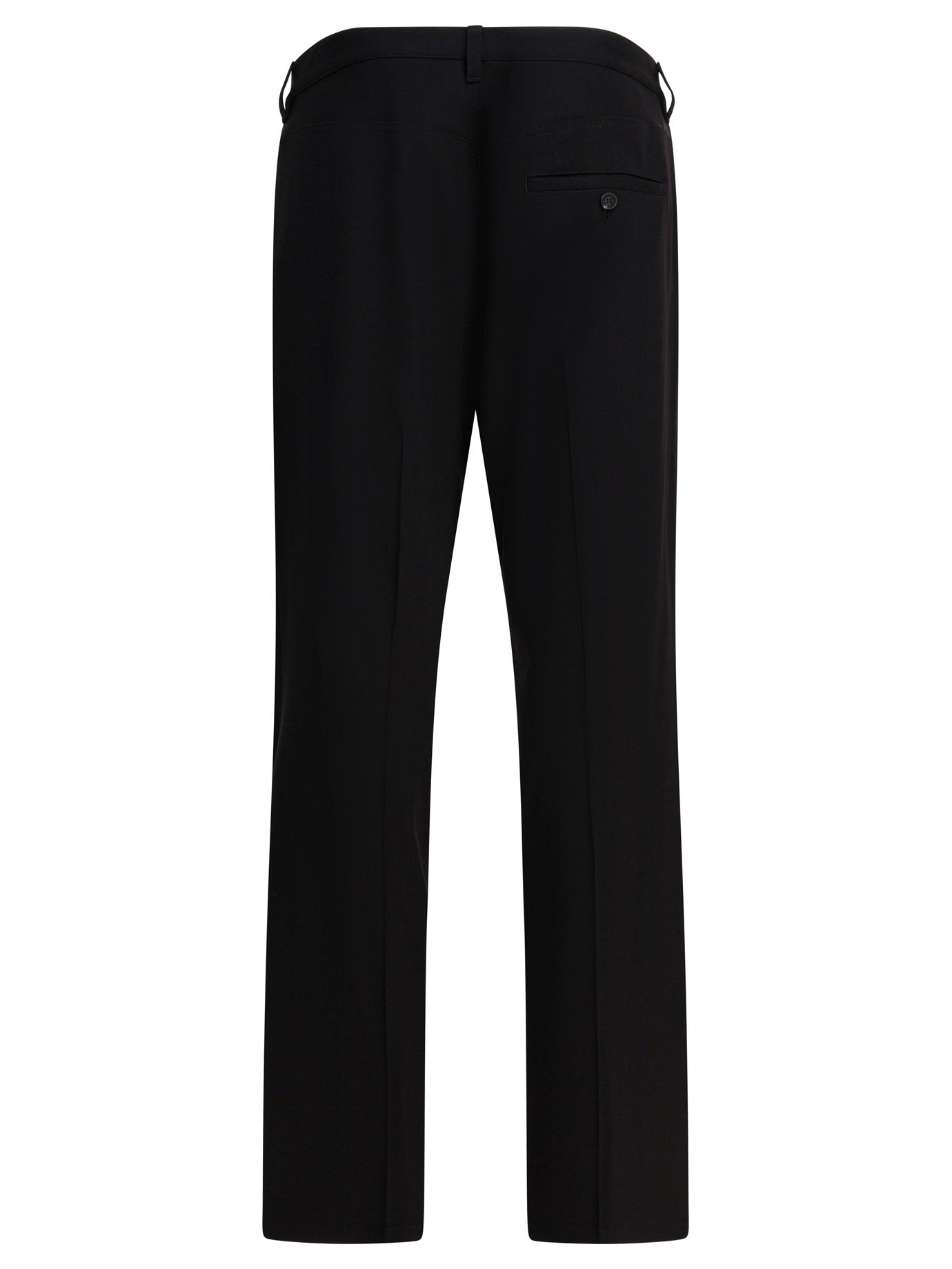 Balenciaga Wool Tailored Pants Black Men