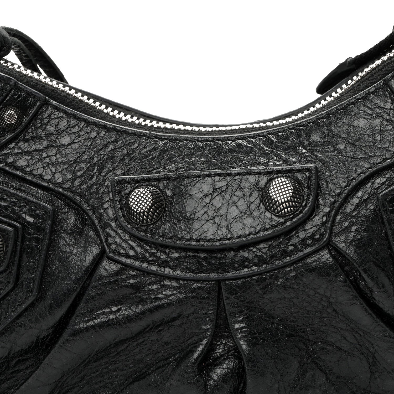 Agneau Arena Le Cagole Shoulder Bag XS Black