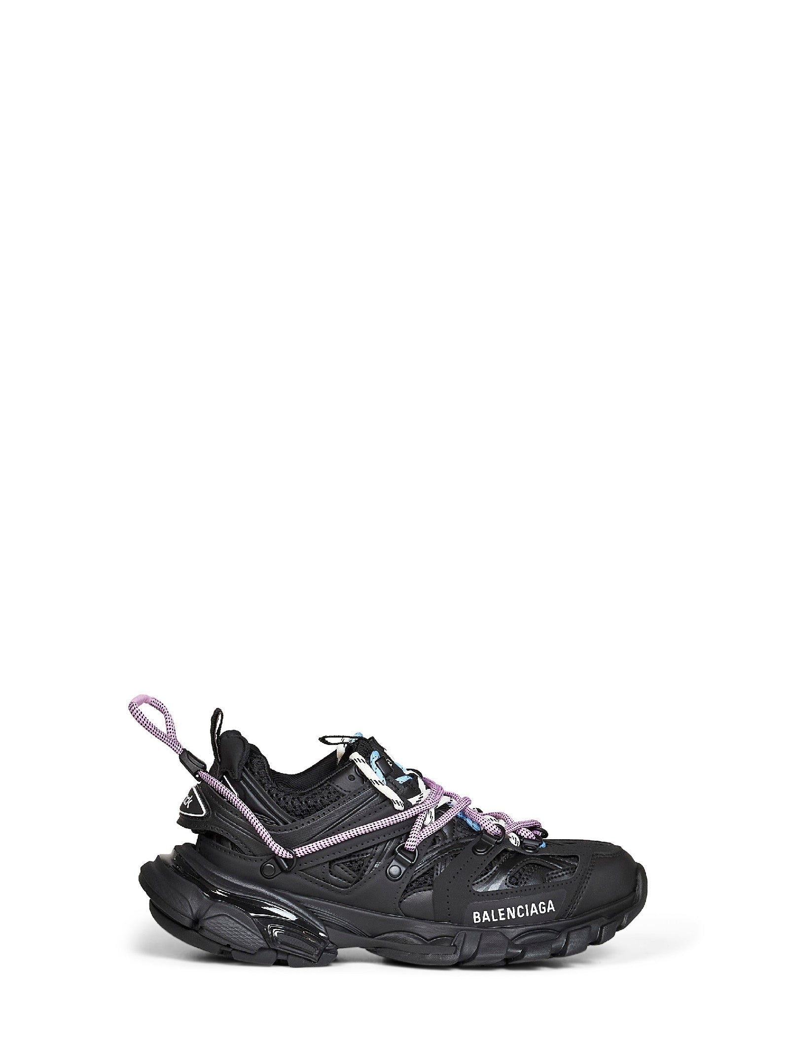 Balenciaga Women Black Track Trail Laces Sneakers