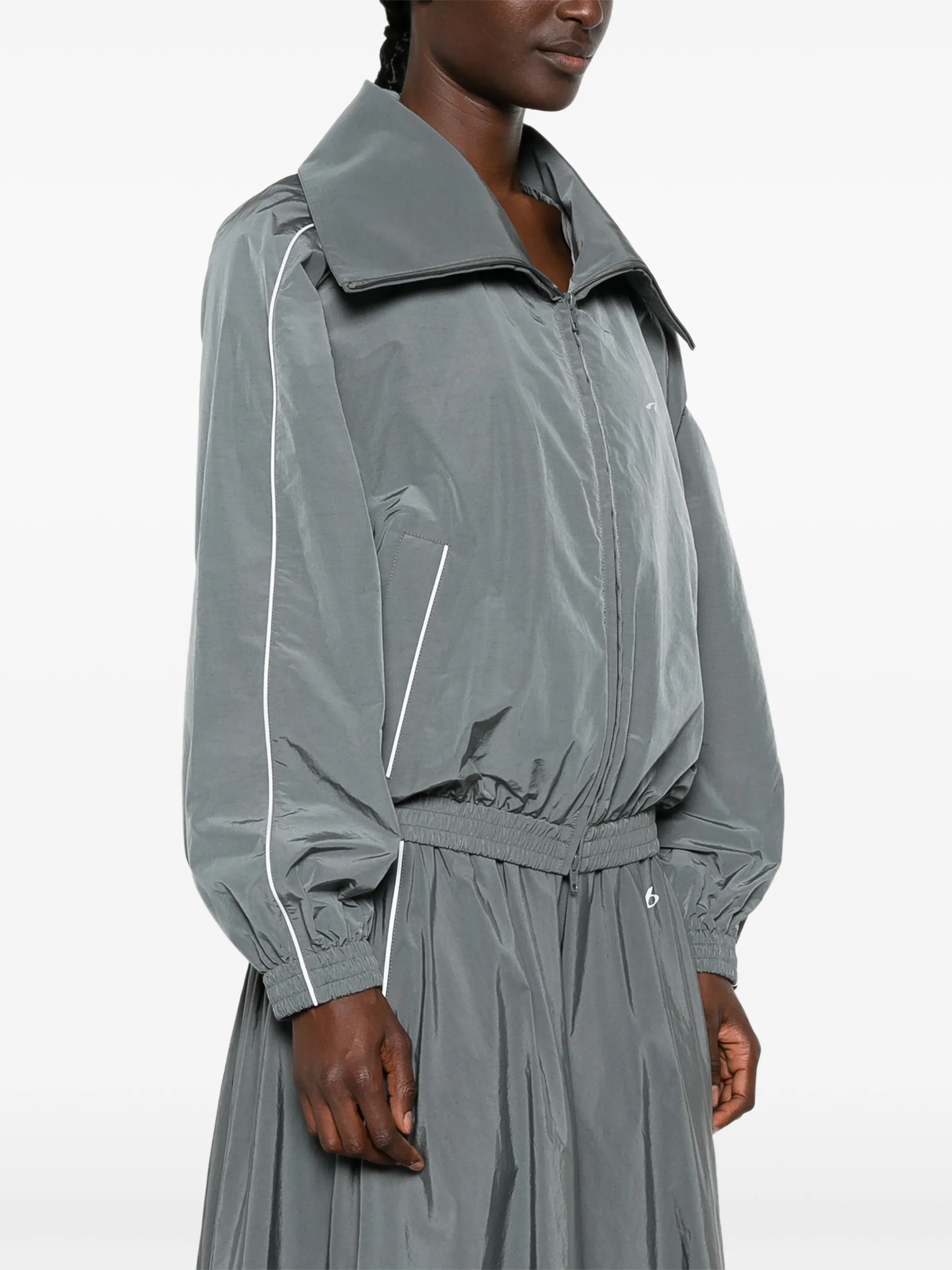 BALENCIAGA - Women High Collar Tracksuit Jacket