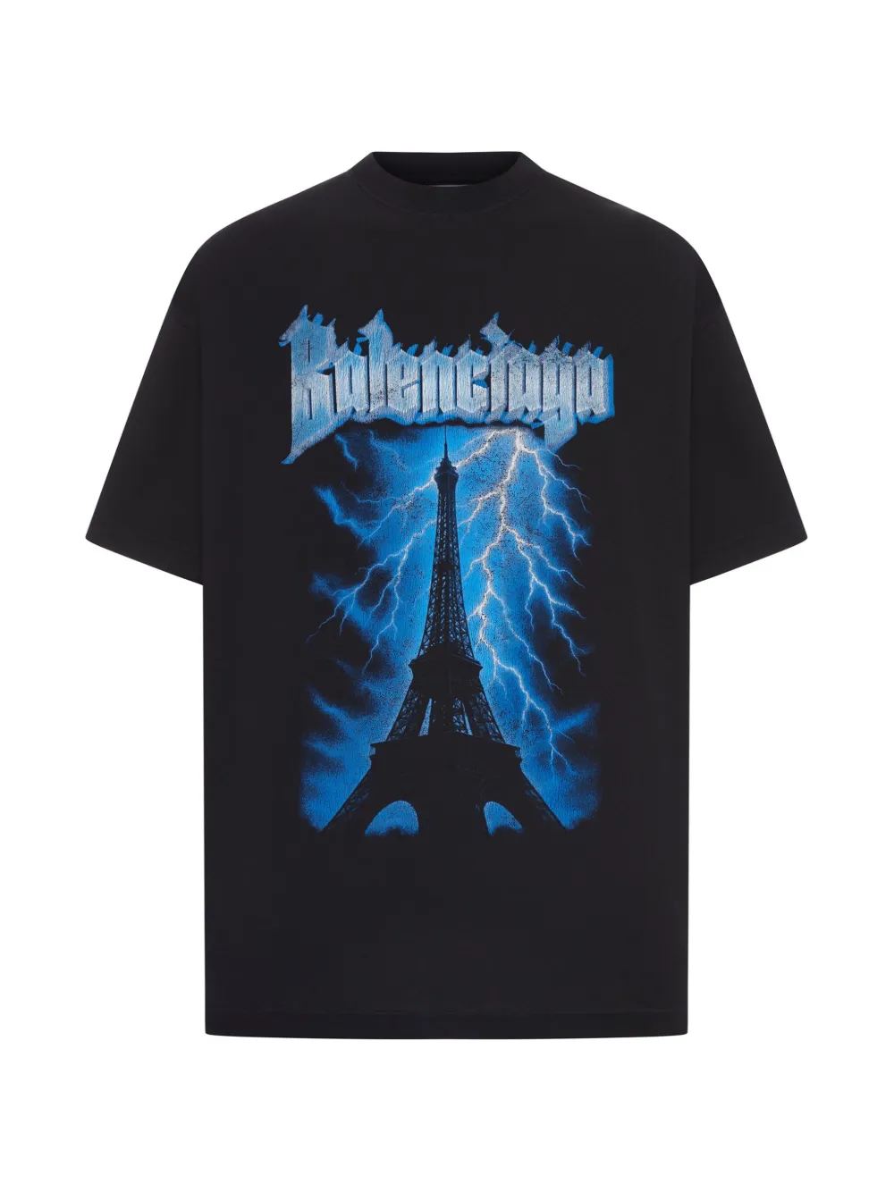 BALENCIAGA - Men Paris Thunderstorm T-Shirt