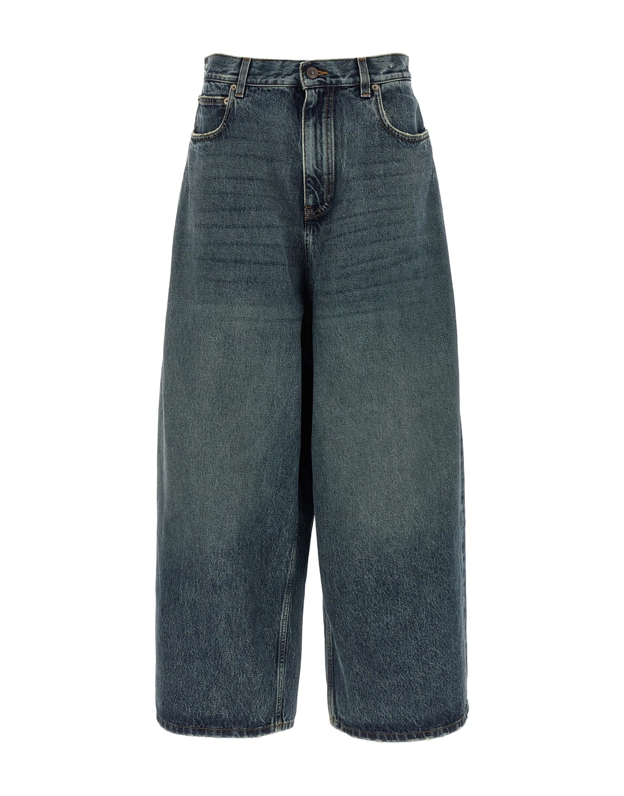 Balenciaga Baggy Stone-Washed Jeans