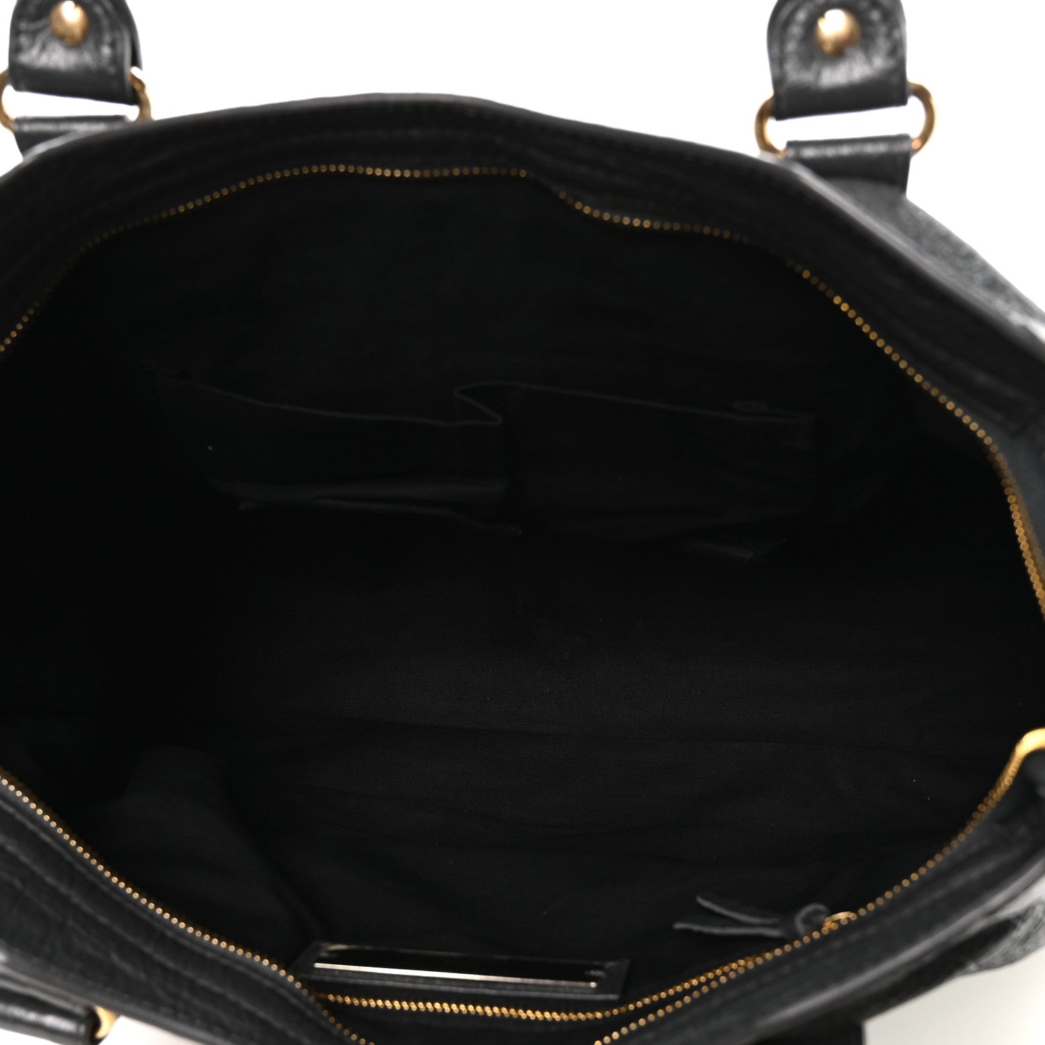 Agneau Classic Gold Hardware City Gris Fossile