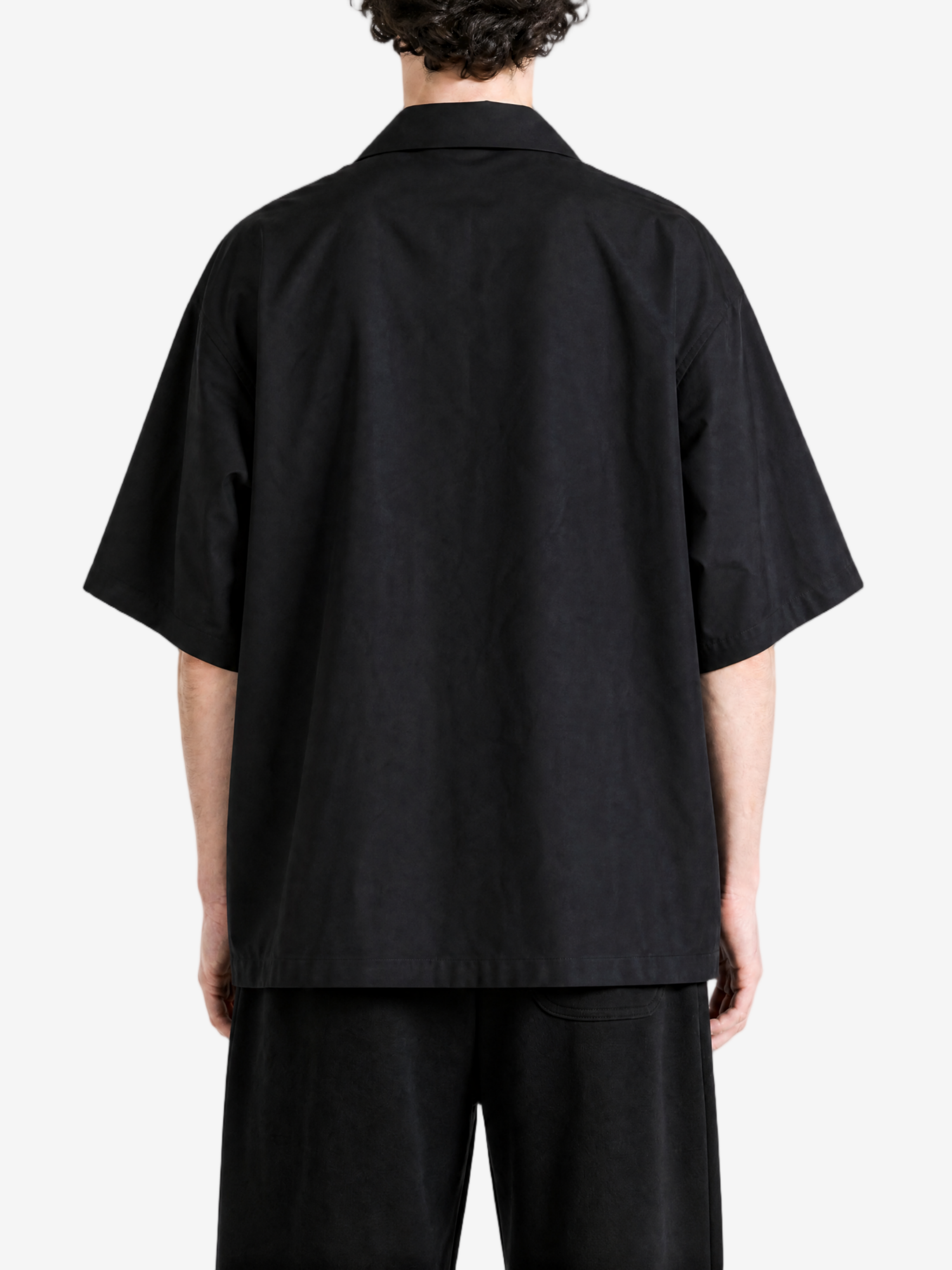 BALENCIAGA - Men Printed S/S Bowling Shirt
